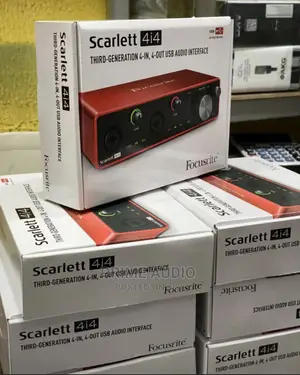 Focusrite Scarlett 4i4 3rd Generation 4 in 4 Out Soundcard