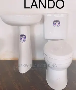 Quality VSTAR Top Flush Ceramic Water Closet.