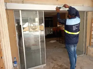 Commercial Auto Sensor Door Machine Installation CBD