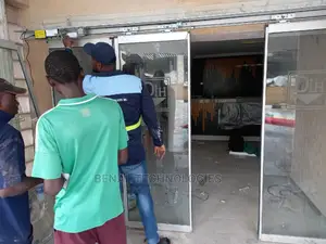 Industrial Auto Sensor Door Machine Installation CBD
