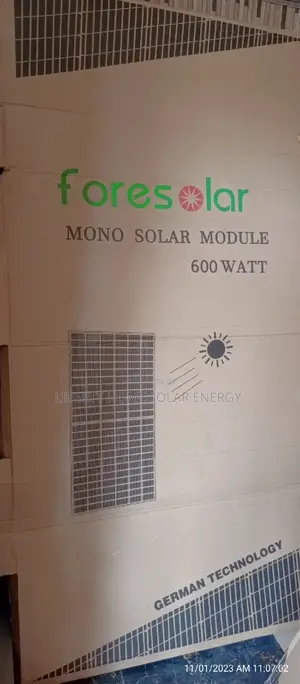 600w Solar Panel