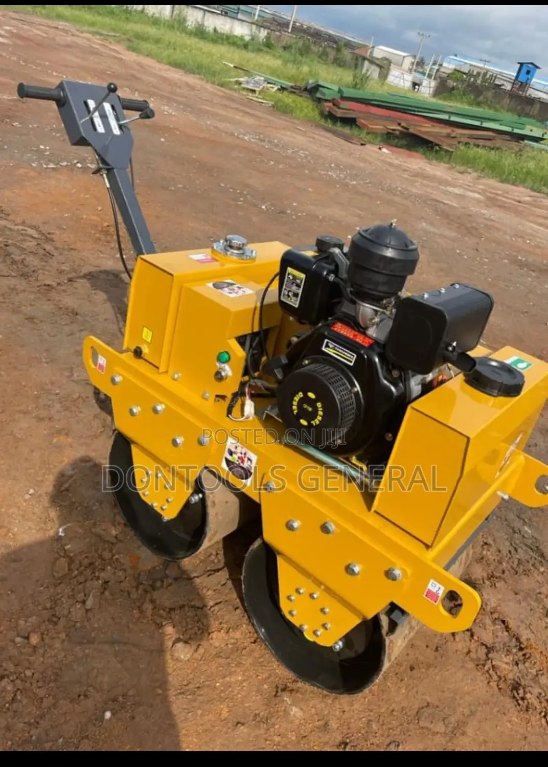 Double Drum Roller Compactor Machine