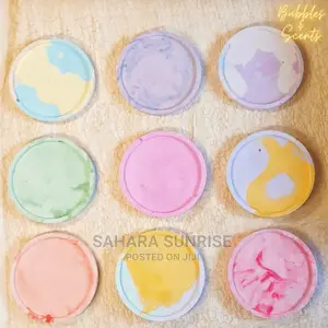 Round Clay Candle Holders