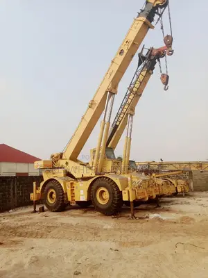 Foreign Used Caterpillar Groove Crane RT745, 45tons.
