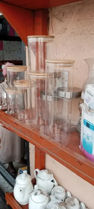 Wooden Jar 6pcs