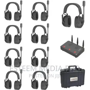 Came-Tv Dual Ear 9 Sets Duplex Kuminik8 Wireless Headset 450 MRTS