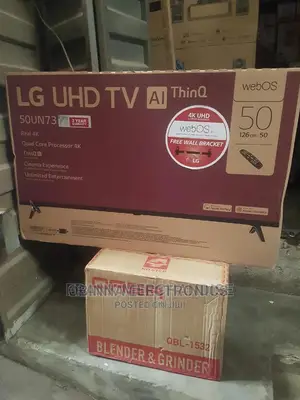 New LG Korea(50"UM7340)/Magic Remote/Uhd Tv/Netflix/Smart/