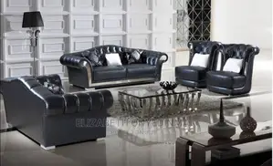 High Quality 7 Seater Living Room Leather Sofa Chair.