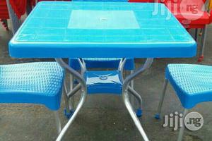 Durable Plastic Table and Chairs