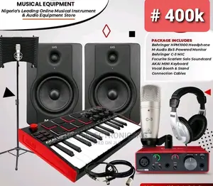 Complete Set of Studio Equipment