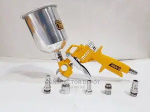 INGCO Pneumatic Air Paint Spray Gun 400cc For Base Coat