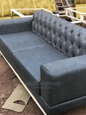 Set of Tufted Sofa + 2 Accent Chairs Available for Pickup