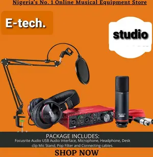 Complete Package Of Studio Set
