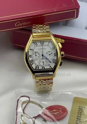 Cartier Chronograph Chain Watch