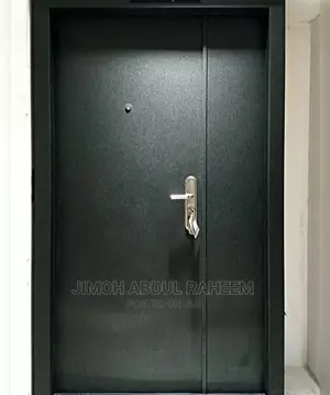 Plain Padded Iron Entrance Door
