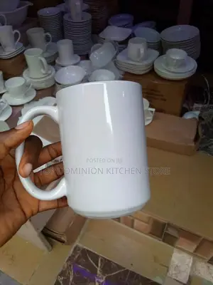 White Coated Tea Mug (36pcs in Carton)