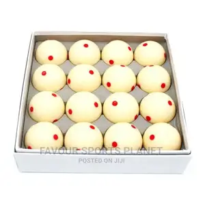 Snooker Dotted Balls Available at Sports Planet