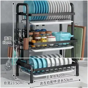 3 Steps Dish/Plate Rack