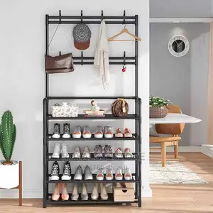 Multifunction Shoe and Hat Rack