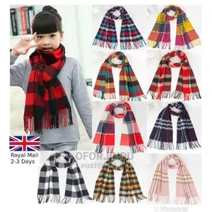 Children Winter Muffers Foreign Used Original