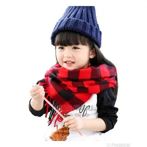 Children Winter Muffers Foreign Used Original