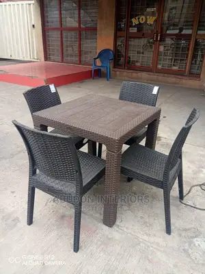 Rattan Table and Chairs