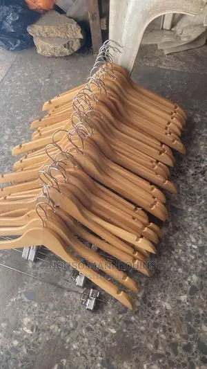 Wooden Clip Hangers For Trousers And Skirts