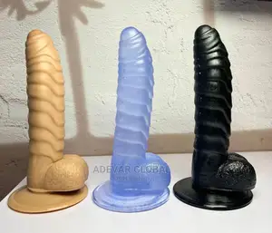 8 Inches Layered Non Vibrating Dildo Women Sex Toy Clitoris