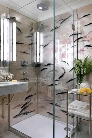 Shower Cubicle Clear 10mm Glass
