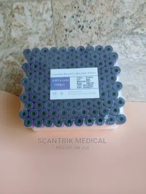 Non Vacuum Blood Collection EDTA Tube