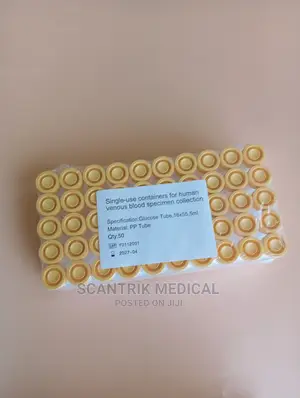 Fluoride Oxalate Laboratory Collection Tube