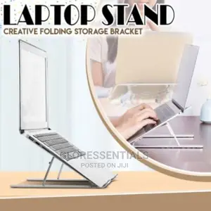 Metallic Adjustable Laptop Stand
