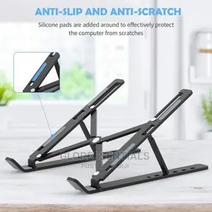 Metallic Adjustable Laptop Stand