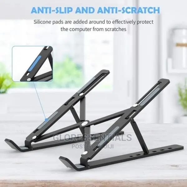 Metallic Adjustable Laptop Stand