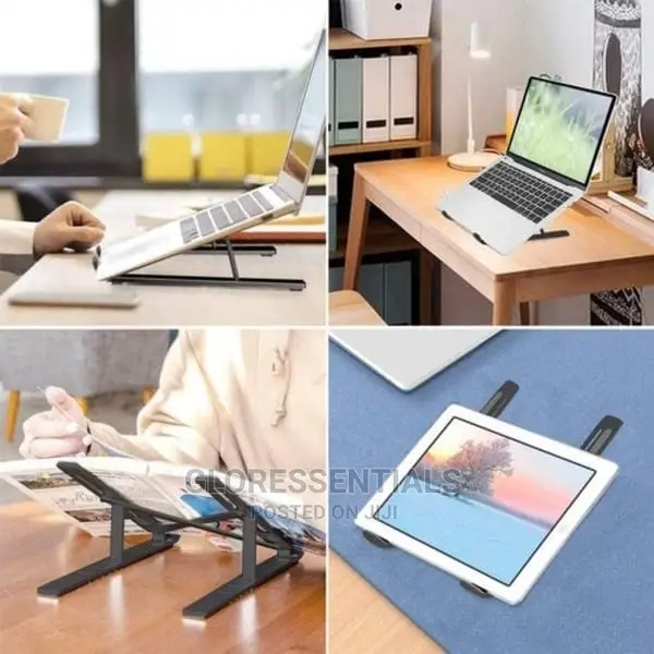 Metallic Adjustable Laptop Stand