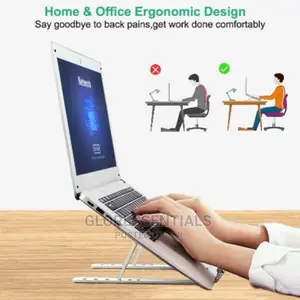 Metallic Adjustable Laptop Stand