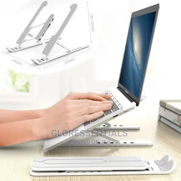 Metallic Adjustable Laptop Stand