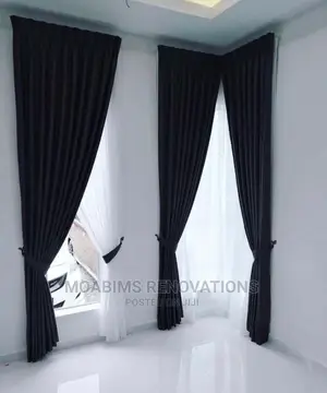 Turkish Black Curtain Fabrics