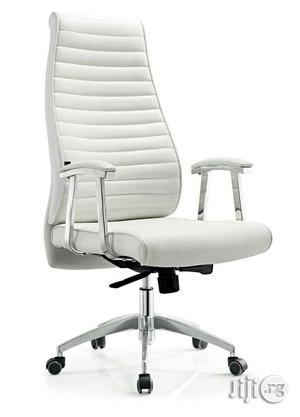 White High Back Executive Swivel Chair