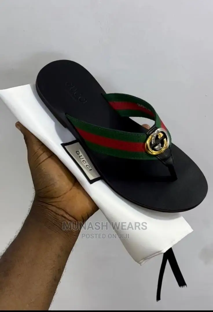 Gucci Leather Slipers