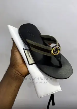 Gucci Leather Slipers