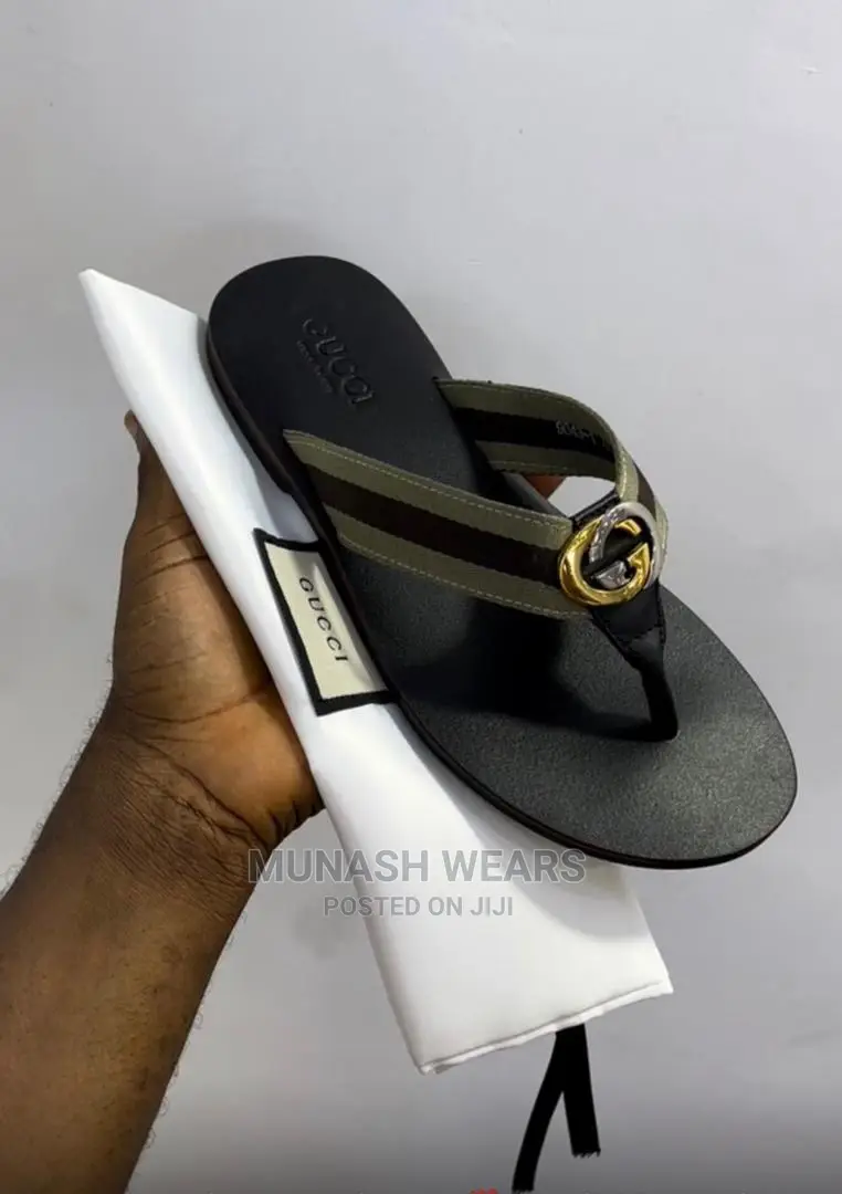 Gucci Leather Slipers