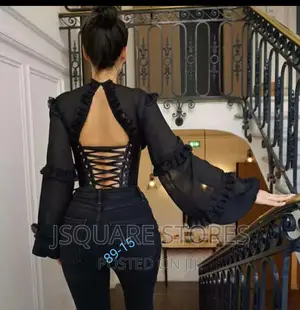 V-Neck Corset Top
