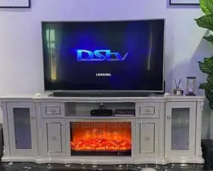 Luxurious Royal Long Fireplace Tv Stand