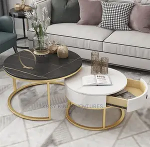 High Quality Marble Top Centre Table With Extension