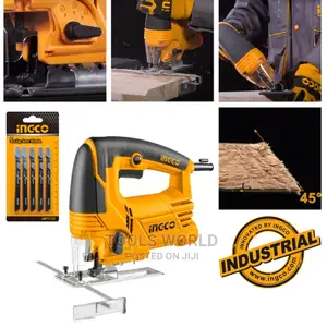 INGCO 650W Jig Saw With 5 Saw Blades JS65028
