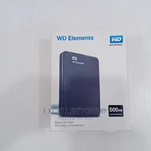 For Storage (500gb External Hard Drive Wd Elements
