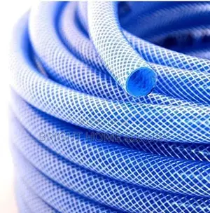3/4" Braided Water Hose Tube - 50 Meters - Clear