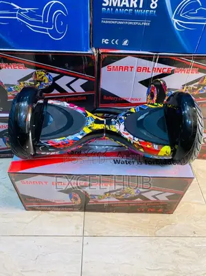 Hoverboard With Bluetooth And Led Light
