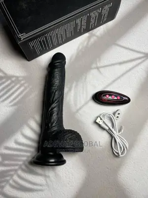 Black Near Fox Dildo Vibrator With Remote Women Sex Toy